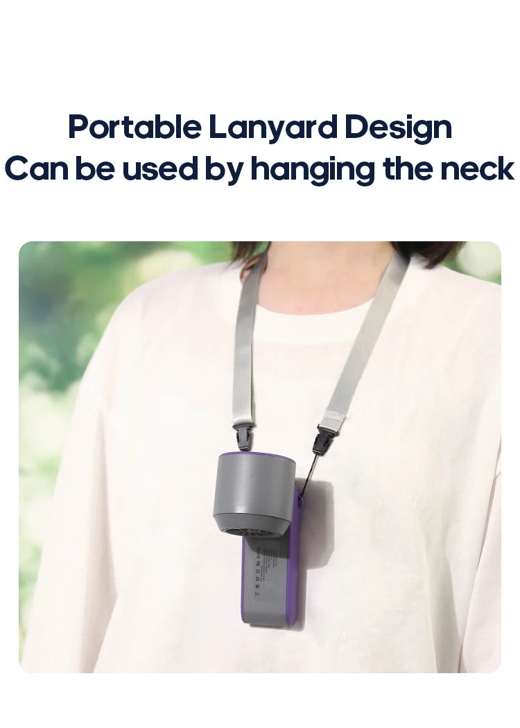 2025 TurboCool Fan - Portable Handheld Cooling Fan [FOLDABLE].