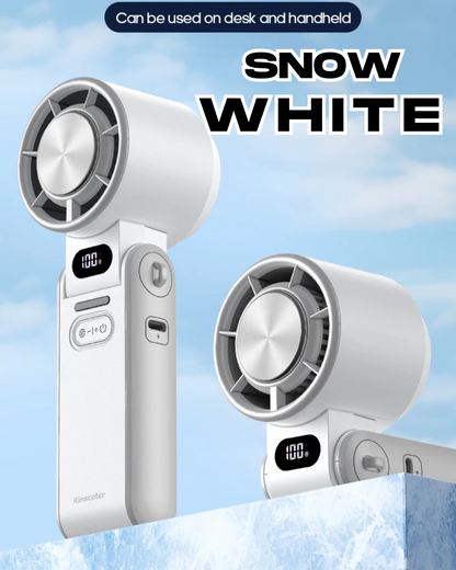 2025 TurboCool Fan - Portable Handheld Cooling Fan [FOLDABLE].