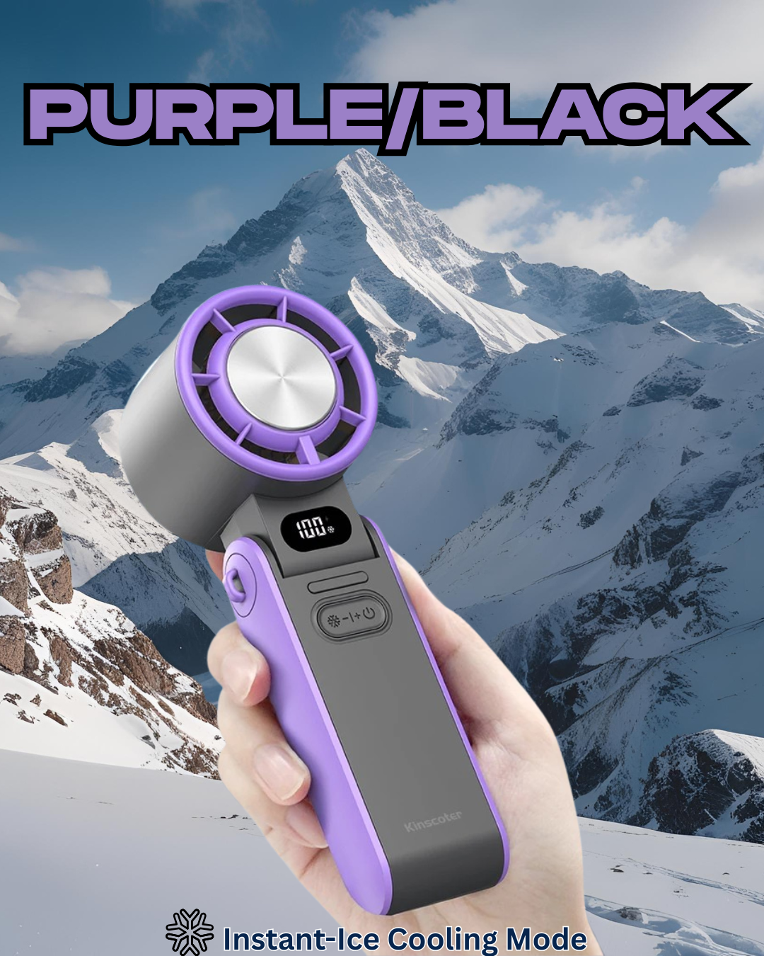 2025 TurboCool Fan - Portable Handheld Cooling Fan [FOLDABLE].